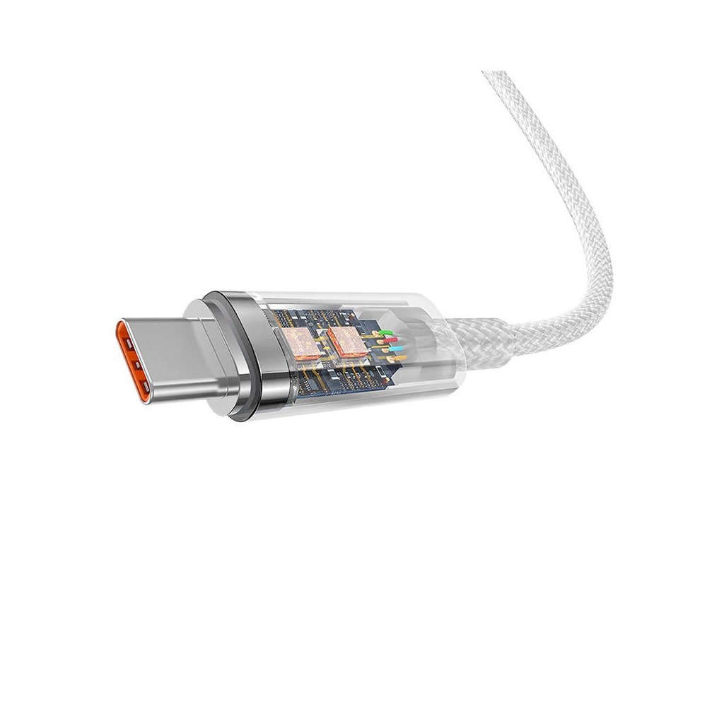 Hurtownia GSM - Cablul Baseus USB-A/USB-C 6A 1m (Alb) - BSU4429 - {ean13} - Hurt