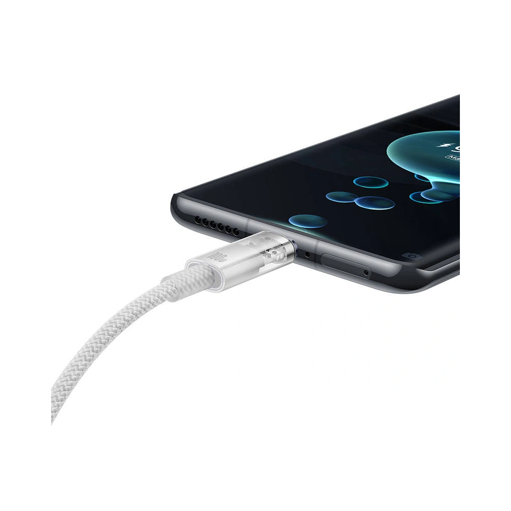Hurtownia GSM - Cablul Baseus USB-A/USB-C 6A 1m (Alb) - BSU4429 - {ean13} - Hurt