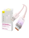 Kabel Baseus USB-A/USB-C 6A 1m (Różowy)