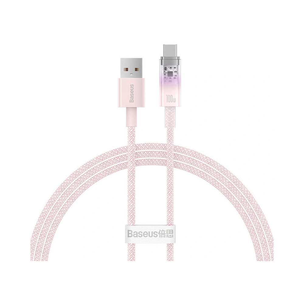 Hurtownia GSM - Cablul Baseus USB-A/USB-C 6A 1m (Roz) - BSU4430 - {ean13} - Hurt