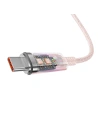 Hurtownia GSM - Kabel Baseus USB-A/USB-C 6A 1m (Różowy) - BSU4430 - {ean13} - Hurt
