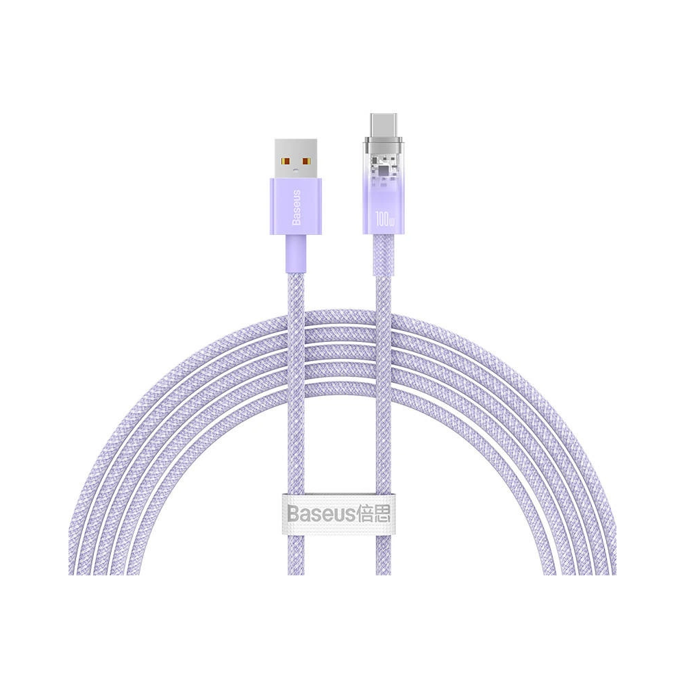 Hurtownia GSM - Cablul Baseus USB-A/USB-C 6A 2m (Violet) - BSU4431 - {ean13} - Hurt