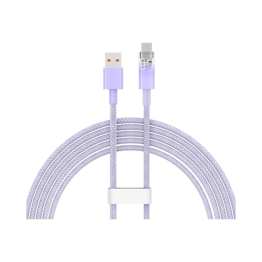 Hurtownia GSM - Kabel Baseus USB-A/USB-C 6A 2m (Fioletowy) - BSU4431 - {ean13} - Hurt
