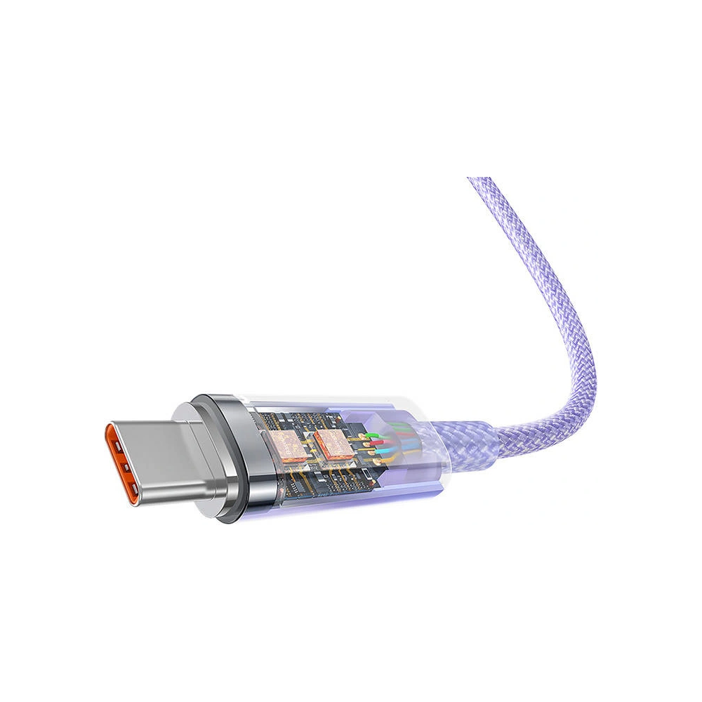 Hurtownia GSM - Kabel Baseus USB-A/USB-C 6A 2m (Fioletowy) - BSU4431 - {ean13} - Hurt