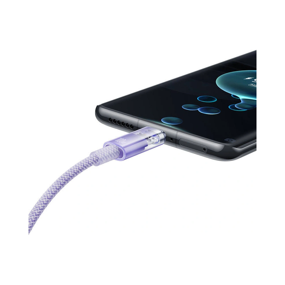 Hurtownia GSM - Kabel Baseus USB-A/USB-C 6A 2m (Fioletowy) - BSU4431 - {ean13} - Hurt