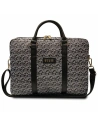 Torba Guess GUCB15HGCFSEK 16 palců černá/black GCube Stripes
