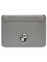 Etui Karl Lagerfeld Sleeve KLCS14SAKCPMG 14 Zoll silber/silver Saffiano Karl&Choupette