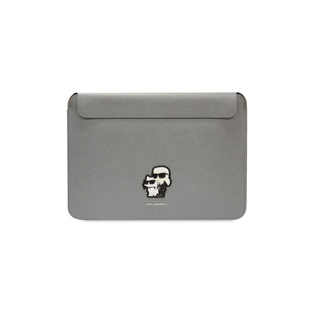 Hurtownia GSM - Etui Karl Lagerfeld Sleeve KLCS16SAKCPMG 16 Zoll silber/silver Saffiano Karl&Choupette - KLD1603 - {ean13} - Hurt