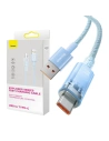 Cablul Baseus USB-A/USB-C 6A 2m (Albastru)