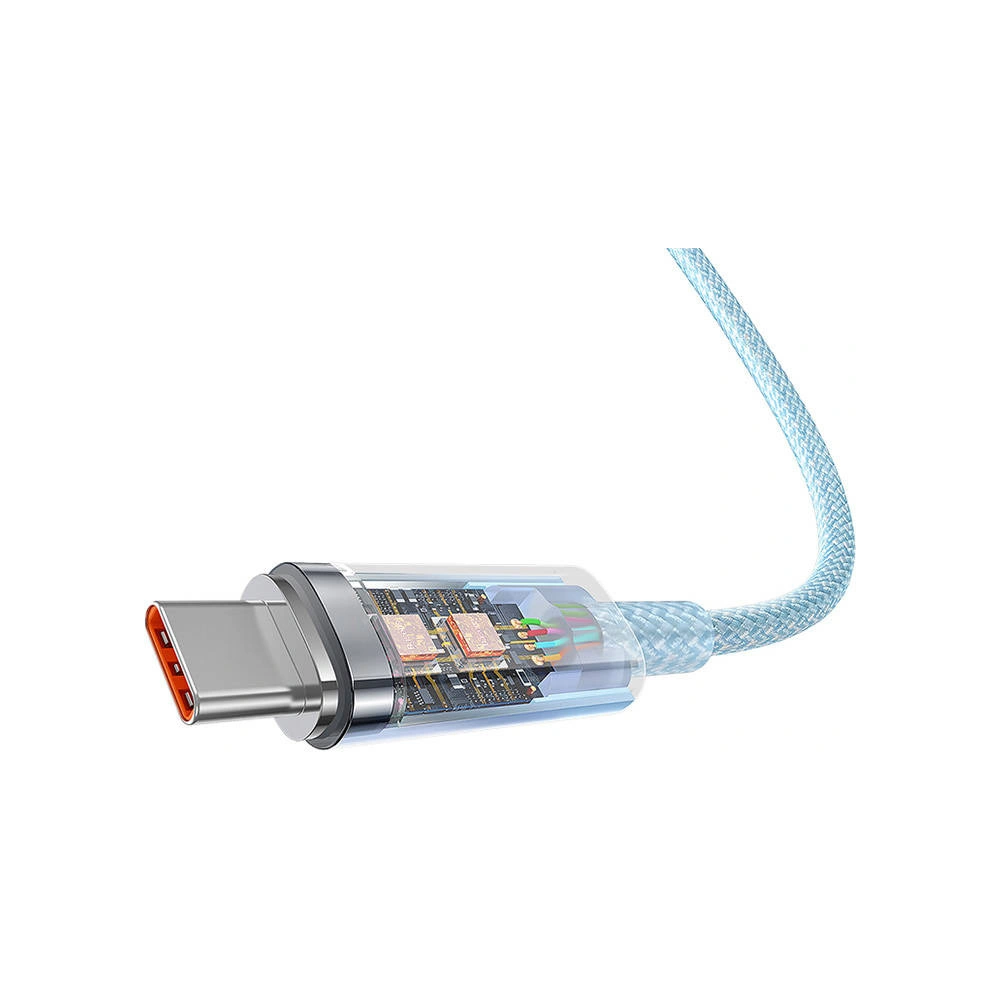 Hurtownia GSM - Cablul Baseus USB-A/USB-C 6A 2m (Albastru) - BSU4432 - {ean13} - Hurt
