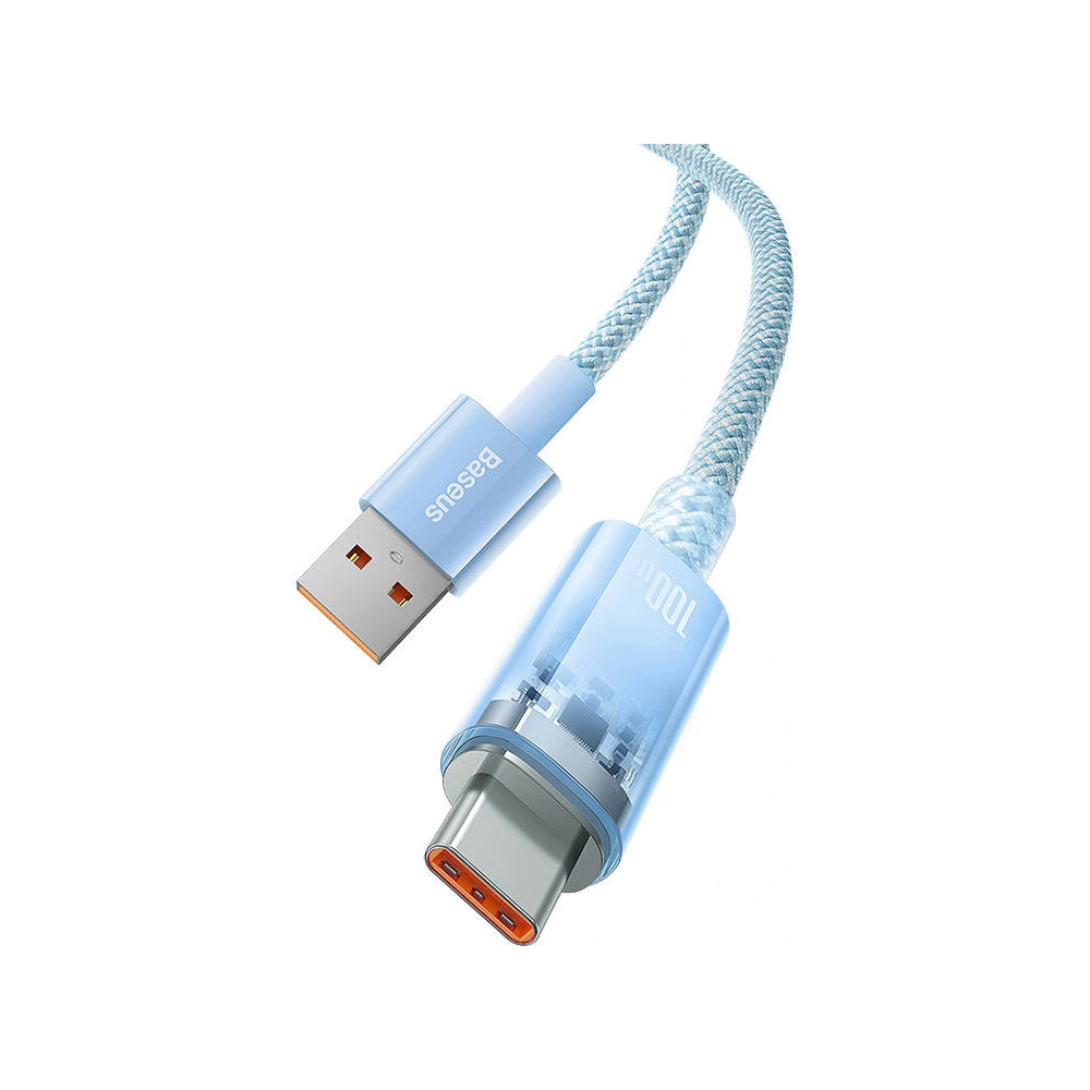 Hurtownia GSM - Cablul Baseus USB-A/USB-C 6A 2m (Albastru) - BSU4432 - {ean13} - Hurt