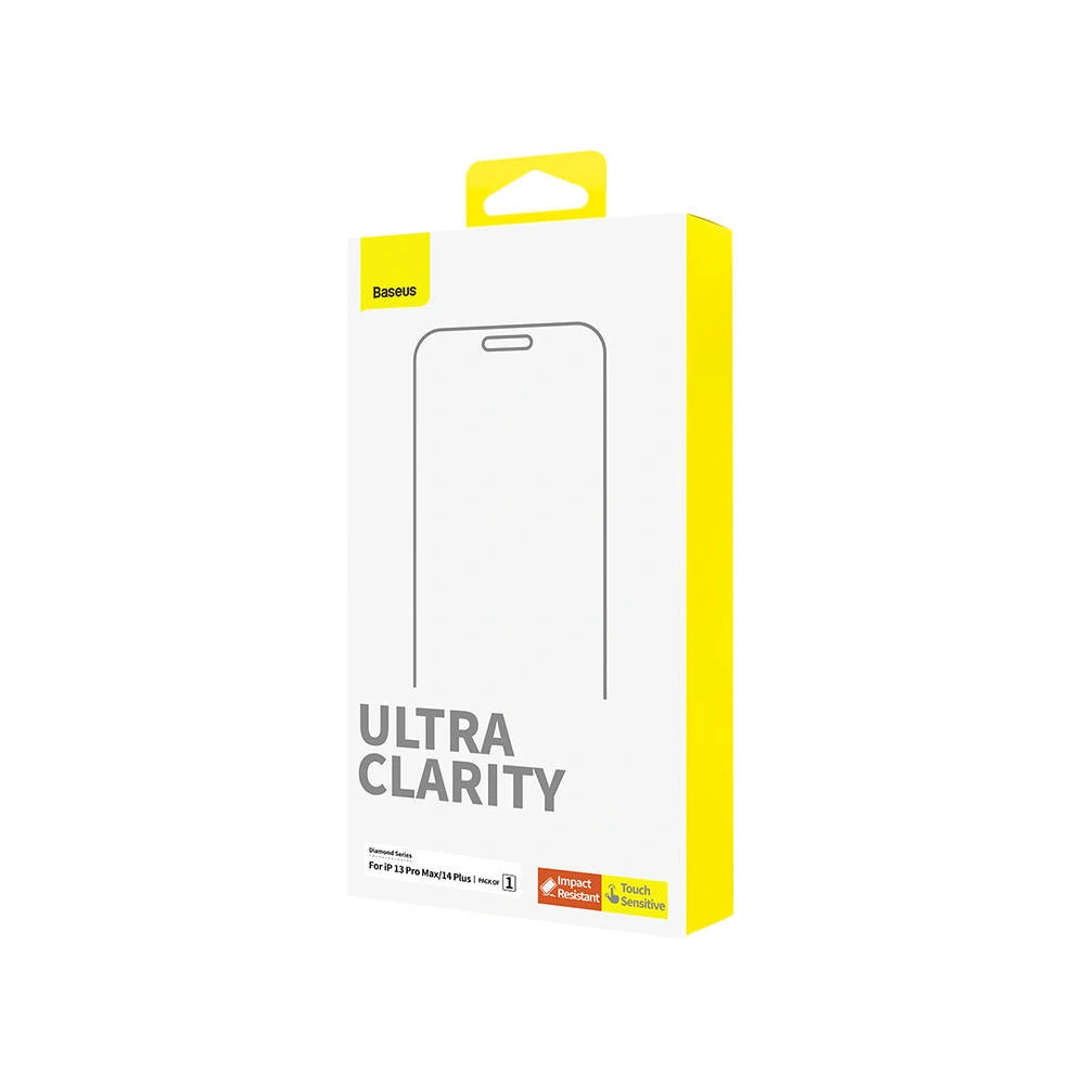 Hurtownia GSM - Szkło hartowane Baseus OS Diamond Series HD Ultra Clarity Apple iPhone 14/13/13 Pro (Przezroczysty) - BSU4436 - {ean13} - Hurt