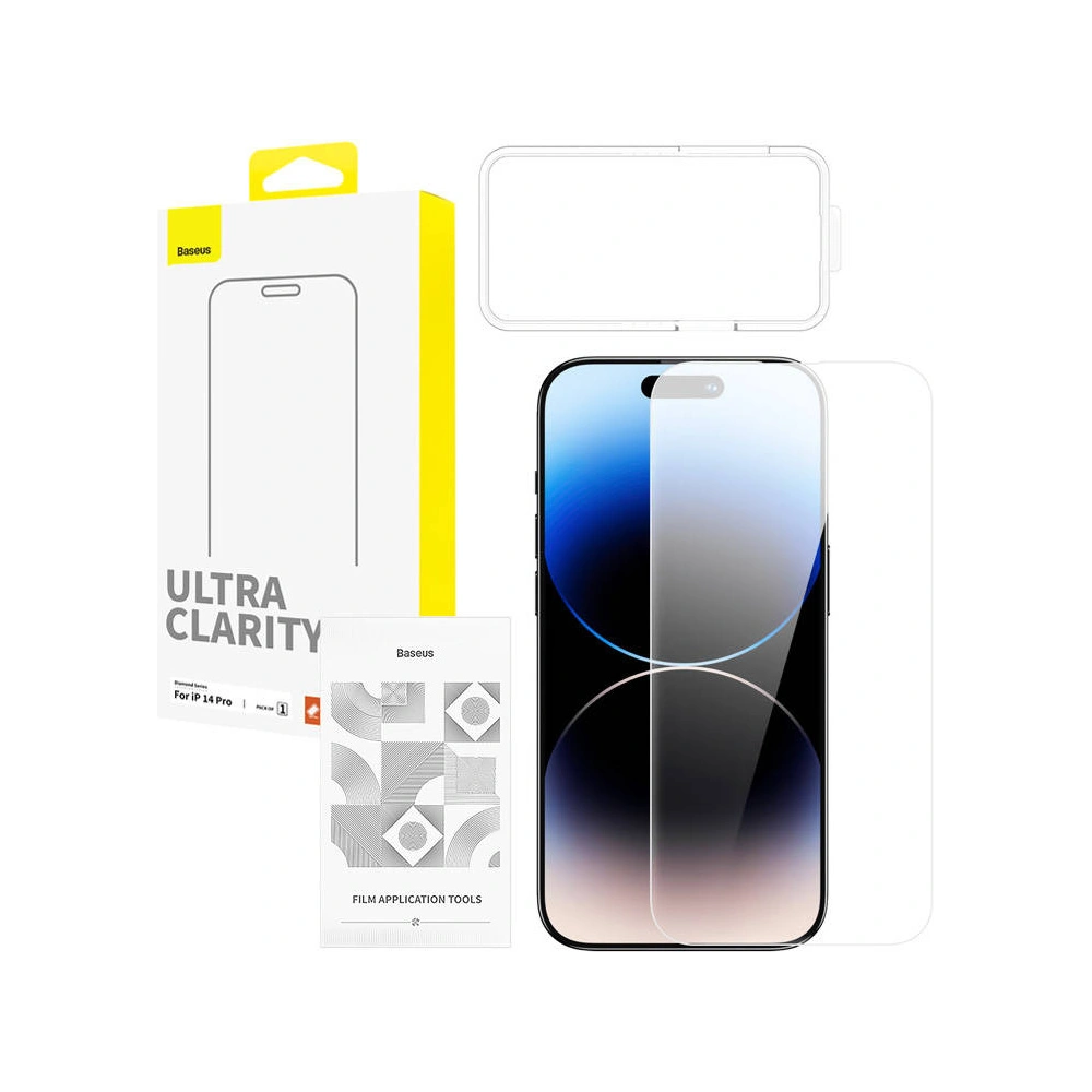 Hurtownia GSM - Sticlă securizată Baseus OS Diamond Series HD Ultra Clarity Apple iPhone 14 Pro (Transparent) - BSU4437 - {ean13} - Hurt