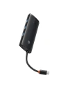 Hurtownia GSM - Adapter HUB Baseus 5-port USB-C/HDMI - 3x USB-A 3.0 - USb-C PD (negru) - BSU4440 - {ean13} - Hurt