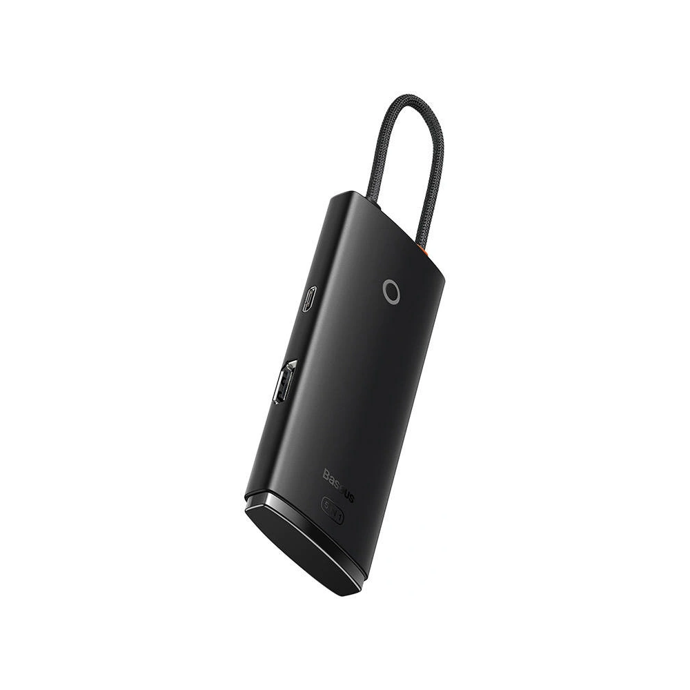 Hurtownia GSM - Adapter HUB Baseus 5-port USB-C/HDMI - 3x USB-A 3.0 - USb-C PD (negru) - BSU4440 - {ean13} - Hurt