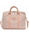Torba Guess GUCB15HGCFSEP 16 palců růžová/pink GCube Stripes
