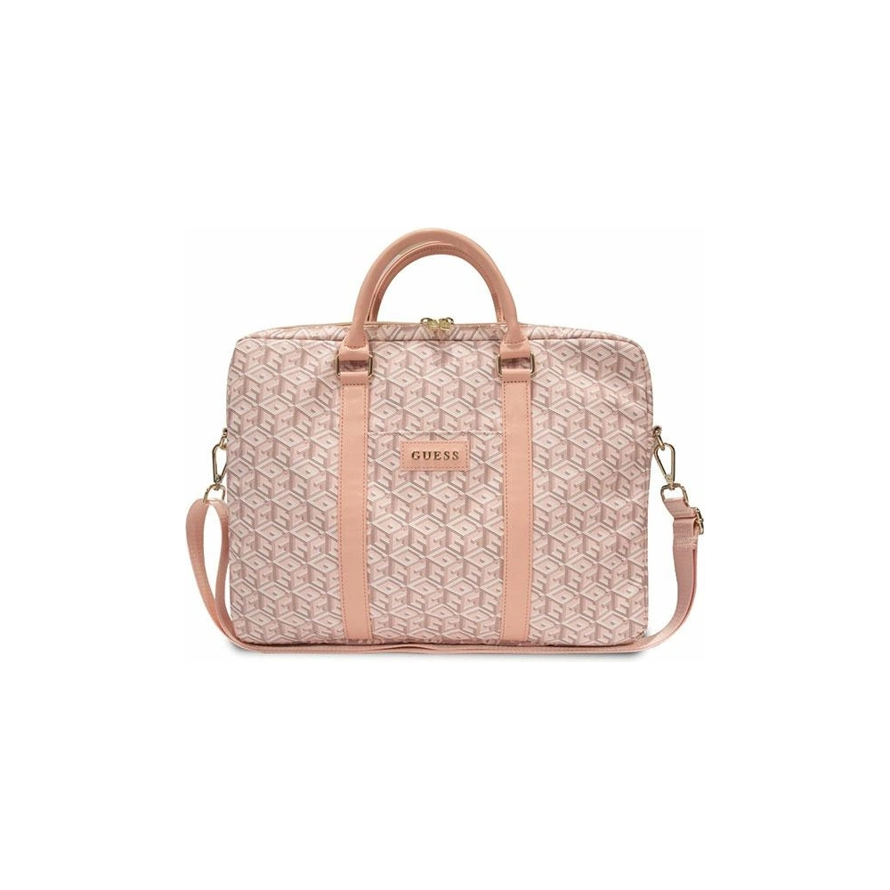 Hurtownia GSM - Tasche Guess GUCB15HGCFSEP 16 Zoll rosa/pink GCube Stripes - GUE2655 - {ean13} - Hurt