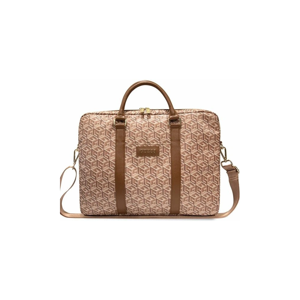 Hurtownia GSM - Tasche Guess GUCB15HGCFSEW 16 Zoll braun/braun GCube Stripes - GUE2656 - {ean13} - Hurt