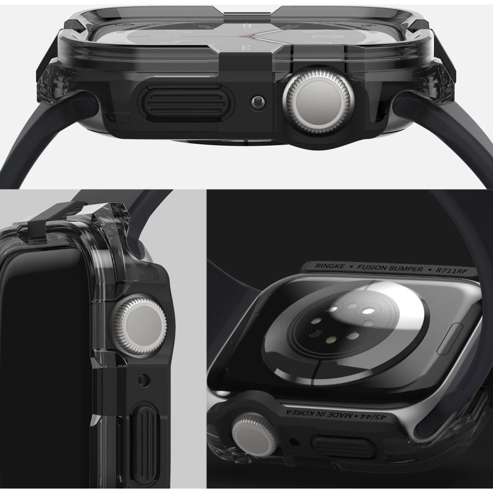 Hurtownia GSM - Case Ringke Fusion Bumper Apple Watch 4/5/6/7/SE/8/9 44/45mm Schwarz - RGK1810 - {ean13} - Hurt
