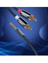 Hurtownia GSM - Audio kabel UGREEN 3,5 mm mini jack/2RCA 3m černý - UGR1662 - {ean13} - Hurt