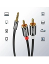 Hurtownia GSM - Audio kabel UGREEN 3,5 mm mini jack/2RCA 3m černý - UGR1662 - {ean13} - Hurt