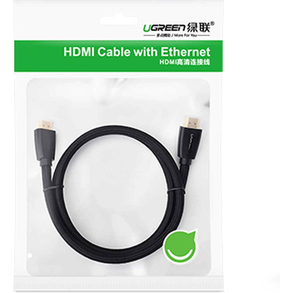 Hurtownia GSM - Cablu UGREEN HD118 HDMI 2.0 4K UHD 3m negru - UGR1664 - {ean13} - Hurt