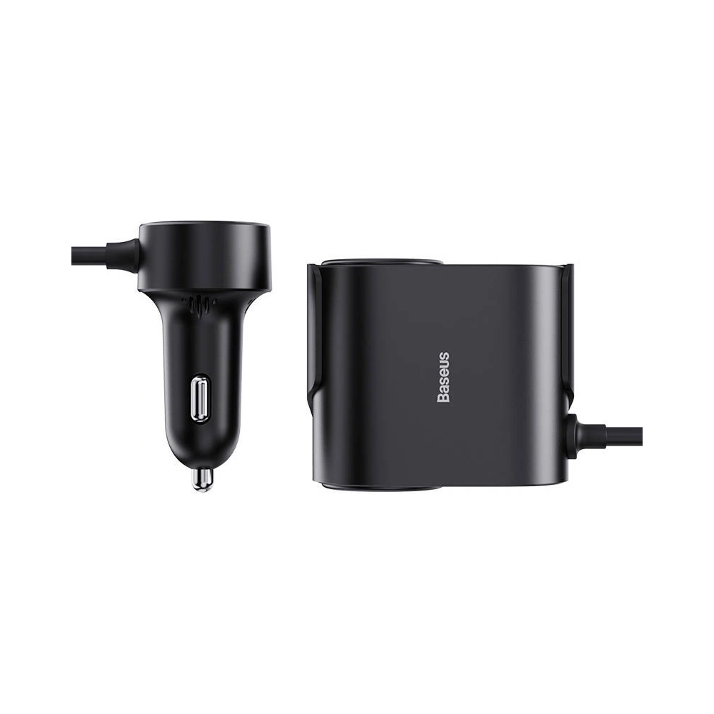 Hurtownia GSM - Rozdělovač zásuvky zapalovače Baseus High Efficiency Pro 30W (Černý) - BSU4441 - {ean13} - Hurt