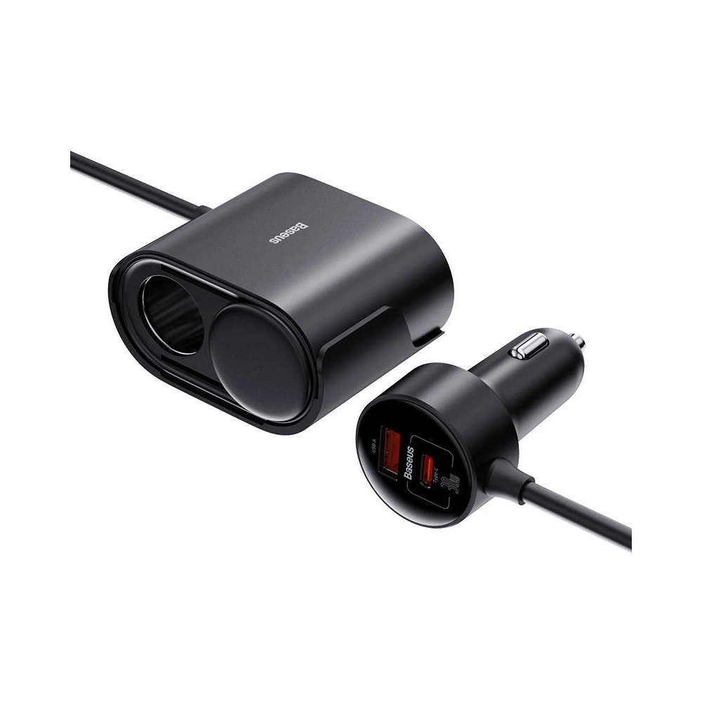 Hurtownia GSM - Zigarettenanzünder-Verteiler Baseus High Efficiency Pro 30W (Schwarz) - BSU4441 - {ean13} - Hurt