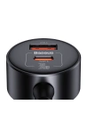 Hurtownia GSM - Rozdzielacz gniazda zapalniczki Baseus High Efficiency Pro 30W (Czarny) - BSU4441 - {ean13} - Hurt
