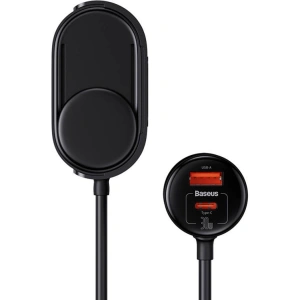 Wholesale Baseus High Efficiency Pro 1-for-2 Car Cigarette Lighter 30W (black) - BSU4441 - {ean13} - Hurt