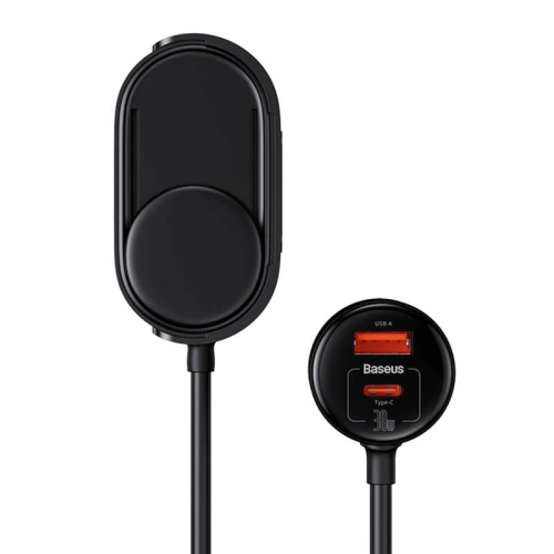 Rozdzielacz gniazda zapalniczki Baseus High Efficiency Pro 30W (Czarny)