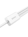 Hurtownia GSM - Kabel Baseus Superior Data USB-A/microUSB - Lightning - USB-C 3.5A 1m (Bílý) - BSU4442 - {ean13} - Hurt