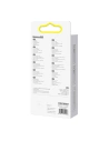 Hurtownia GSM - Kábel Baseus StarSpeed USB-A/microUSB - Lightning - USB-C 3.5A 0.6m (fekete) - BSU4444 - {ean13} - Hurt