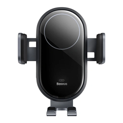 Uchwyt samochodowy z ładowarką bezprzewodową Baseus LightChaser (czarny)