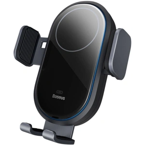 Hurtownia GSM - Auto-Halterung mit kabellosem Ladegerät Baseus LightChaser (schwarz) - BSU4445 - {ean13} - Hurt