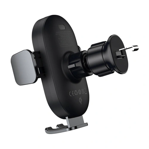 Uchwyt samochodowy z ładowarką bezprzewodową Baseus LightChaser (czarny)
