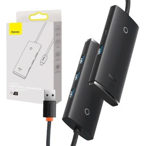 Hurtownia GSM - Adapter HUB Baseus Lite Series USB-C cu 4 porturi de 25cm - BSU4447 - {ean13} - Hurt