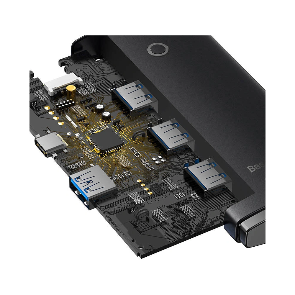 Hurtownia GSM - Adapter HUB Baseus Lite Series USB-C cu 4 porturi de 25cm - BSU4447 - {ean13} - Hurt