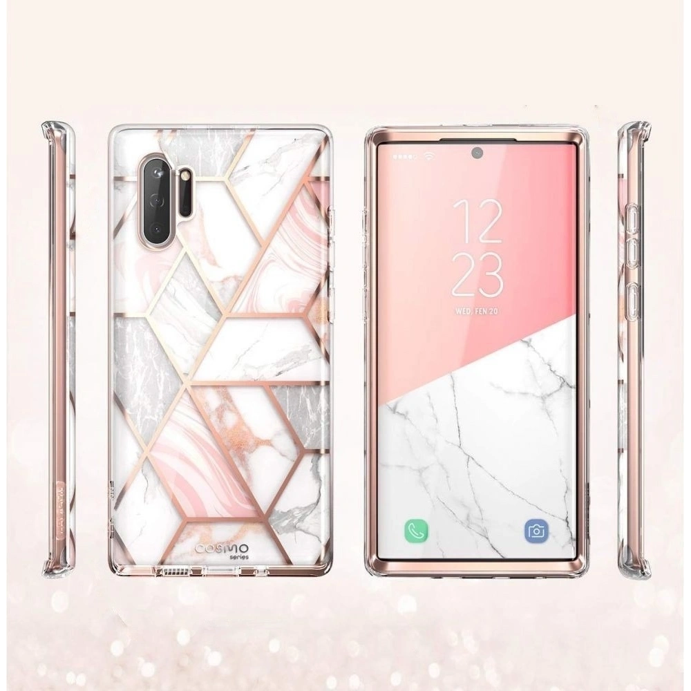 Hurtownia GSM - Etui Supcase Cosmo Galaxy Note 10+ Plus Mramor - SPC052MRB - {ean13} - Hurt