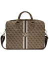 Torba Guess GUCB15P4RPSW 16 cali brązowy /brown 4G Printed Stripes