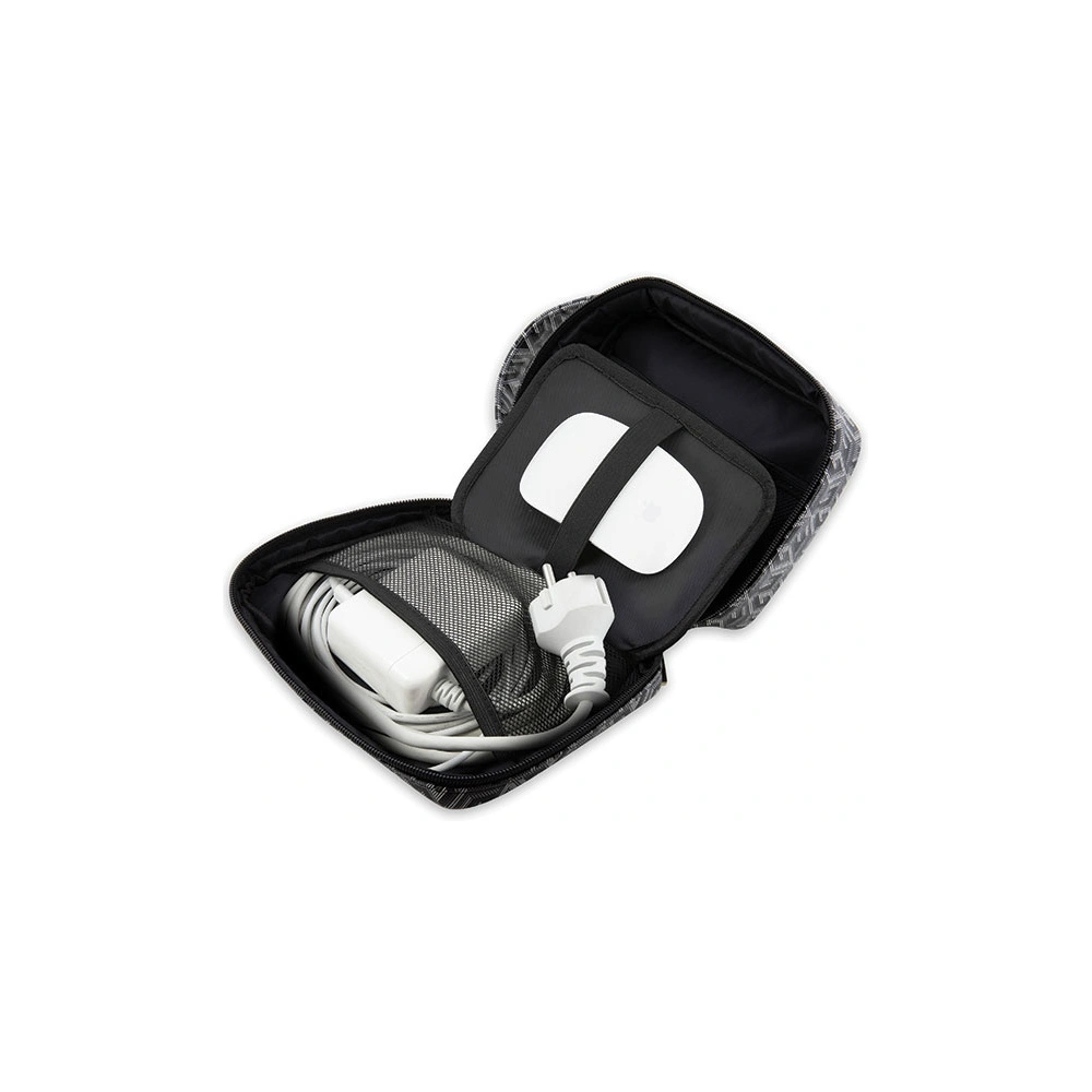 Hurtownia GSM - Torba Guess GUHBHGCFSEK Organizér černý/black GCube Stripe - GUE2661 - {ean13} - Hurt