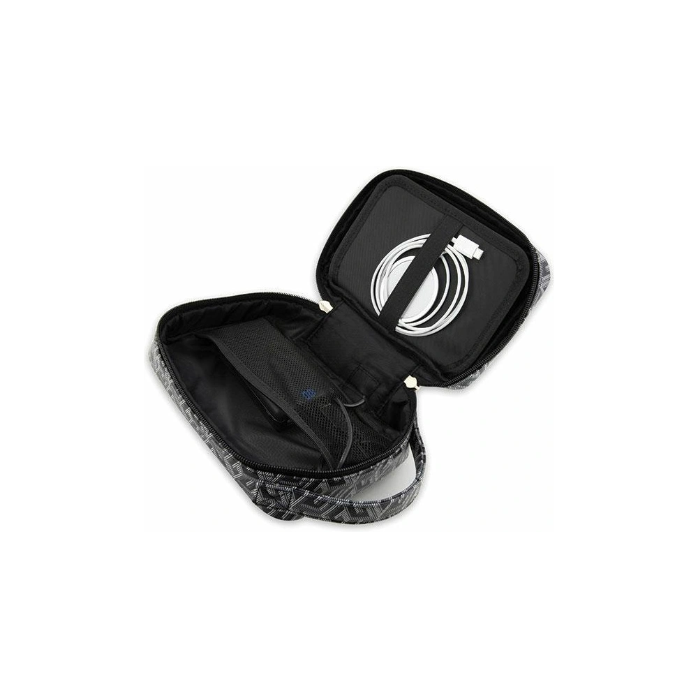 Hurtownia GSM - Torba Guess GUHBHGCFSEK Organizér černý/black GCube Stripe - GUE2661 - {ean13} - Hurt
