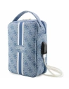 Torba Guess GUHBP4RPSB Organizer niebieski/blue 4G Printed Stripes