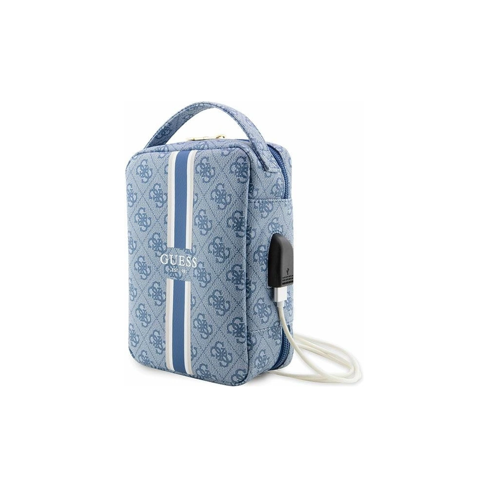 Hurtownia GSM - Torba Guess GUHBP4RPSB Organizer niebieski/blue 4G Printed Stripes - GUE2663 - {ean13} - Hurt