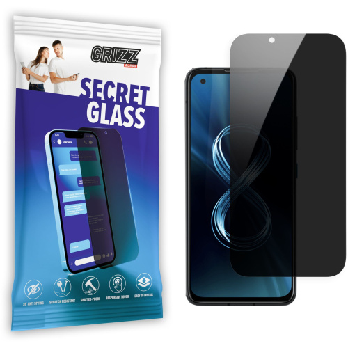 Hurtownia GrizzGlass - 5904063572410 - GRZ5382 - Szkło prywatyzujące GrizzGlass SecretGlass do Asus Zenfone 8 5G - B2B homescreen