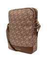 Hurtownia GSM - Torba Guess GUTB10HGCFSEW 10 cali brązowy/brown GCube Stripe Tablet Bag - GUE2669 - {ean13} - Hurt