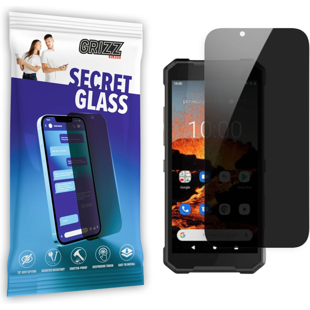 Matowe szkło prywatyzujące GrizzGlass SecretGlass do Hammer Explorer Pro
