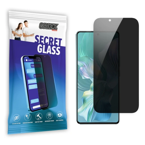 Matowe szkło prywatyzujące GrizzGlass SecretGlass do Honor 80 Pro Flat