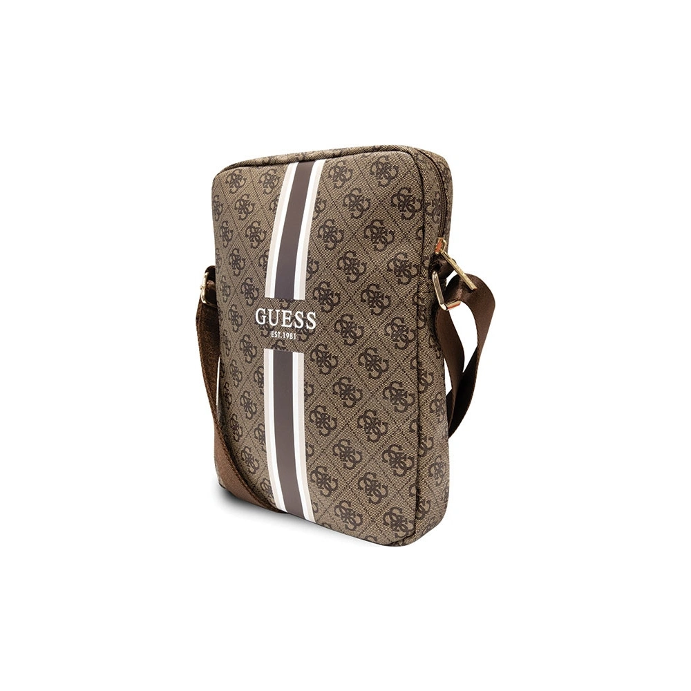 Hurtownia GSM - Torba Guess GUTB10P4RPSW 10 cali brązowy/brwon 4G Stripes Tablet Bag - GUE2673 - {ean13} - Hurt