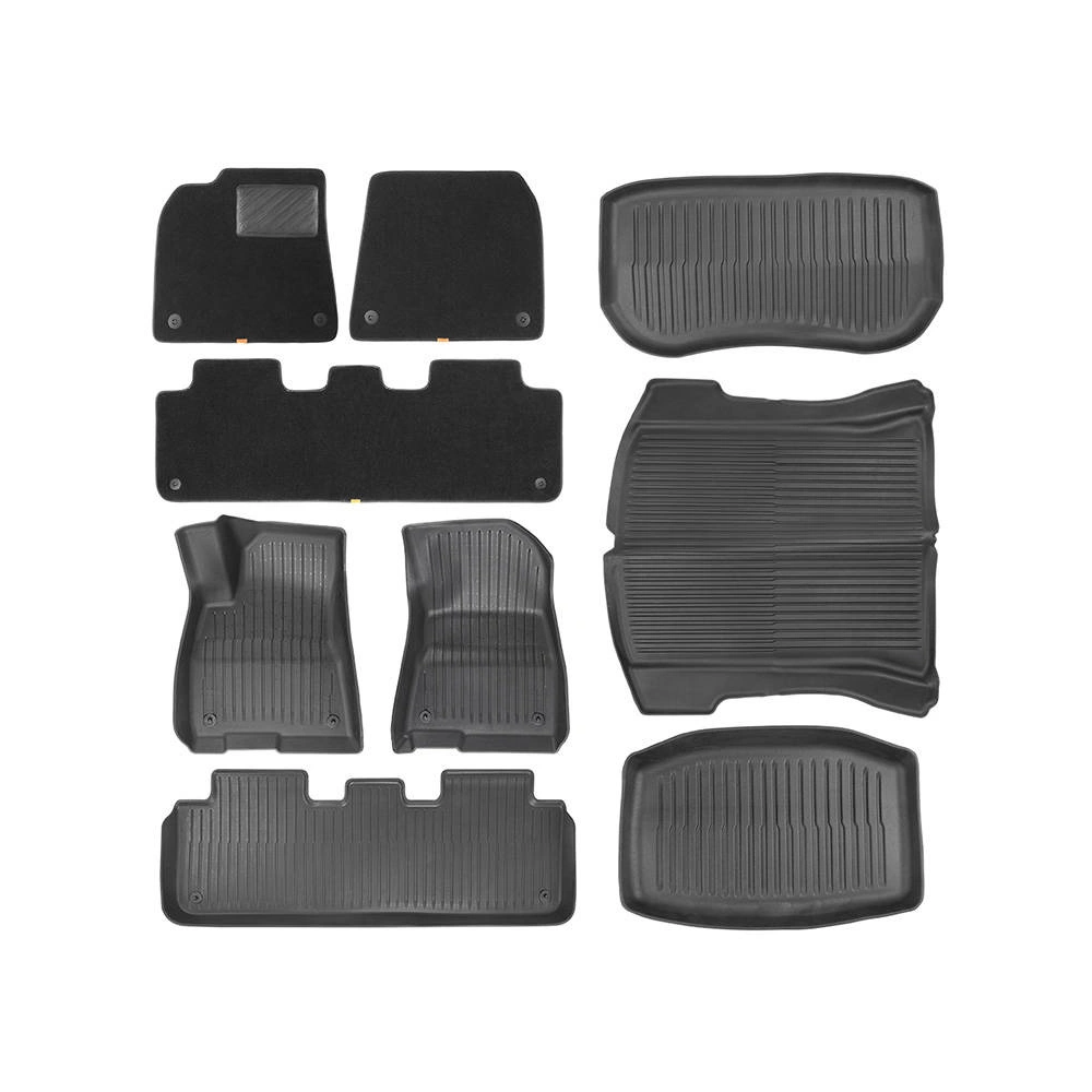 Hurtownia GSM - Covorase auto Baseus T-Space pentru Tesla, 9 piese (catifea neagră) - BSU4448 - {ean13} - Hurt